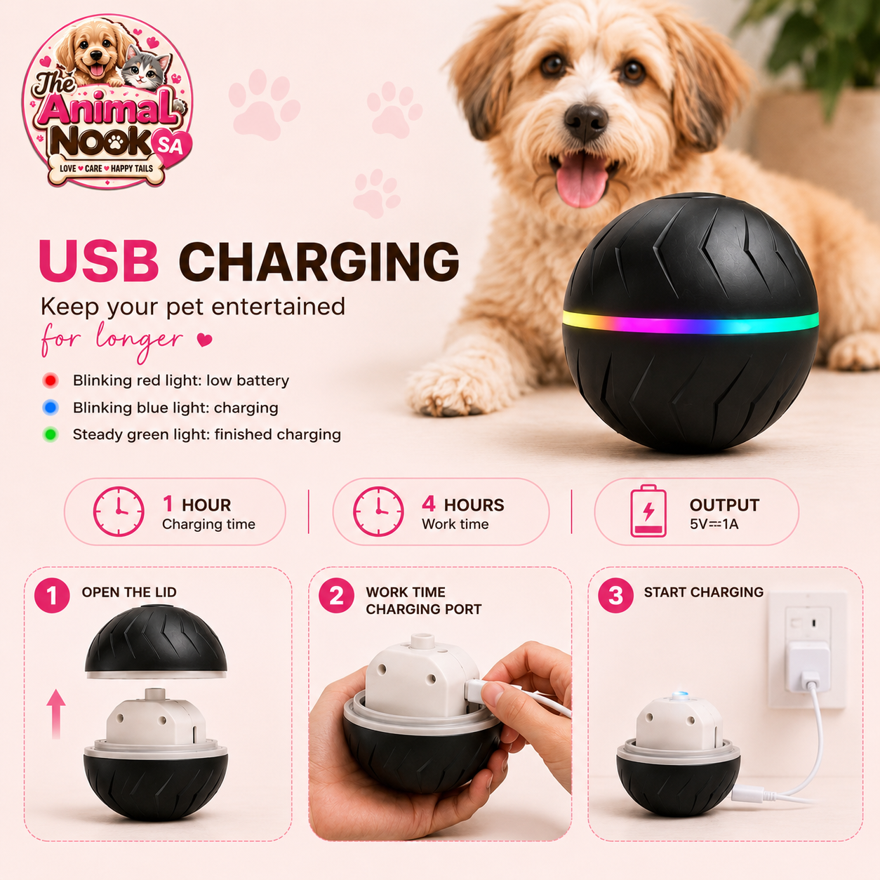 Motion Activated Smart Dog Ball™