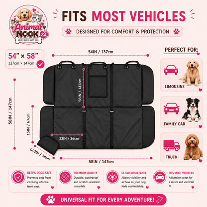 Premium Dog Car Seat Cover™